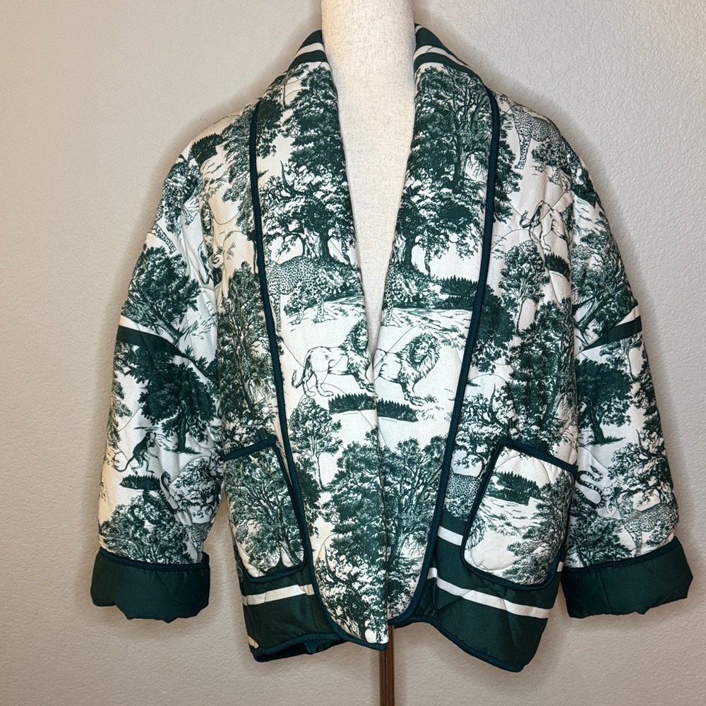 Scandal Italy Noel Jacket Emerald